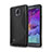 Funda Silicona S-Line para Samsung Galaxy Note 4 Duos N9100 Dual SIM Negro