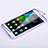Funda Silicona Transparente Cubre Entero para Huawei G Play Mini Morado