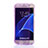 Funda Silicona Transparente Cubre Entero para Samsung Galaxy S7 G930F G930FD Morado