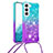 Funda Silicona Ultrafina Carcasa Gradiente Y01B para Samsung Galaxy S21 Plus 5G Multicolor