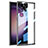 Funda Silicona Ultrafina Carcasa Transparente AC1 para Samsung Galaxy S21 Ultra 5G Negro