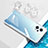 Funda Silicona Ultrafina Carcasa Transparente BH1 para Xiaomi Redmi Note 11T Pro+ Plus 5G Blanco