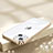 Funda Silicona Ultrafina Carcasa Transparente Bling-Bling LD2 para Apple iPhone 13 Oro