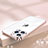 Funda Silicona Ultrafina Carcasa Transparente Bling-Bling LD2 para Apple iPhone 14 Pro Oro Rosa