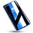 Funda Silicona Ultrafina Carcasa Transparente C02 para Apple iPhone SE (2020) Azul