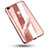 Funda Silicona Ultrafina Carcasa Transparente C02 para Apple iPhone SE3 ((2022)) Oro Rosa