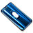 Funda Silicona Ultrafina Carcasa Transparente con Anillo de dedo Soporte S01 para Huawei Honor 9 Azul