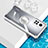 Funda Silicona Ultrafina Carcasa Transparente con Magnetico Anillo de dedo Soporte BH1 para Xiaomi Mi 10T 5G Blanco