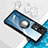 Funda Silicona Ultrafina Carcasa Transparente con Magnetico Anillo de dedo Soporte BH1 para Xiaomi Mi 12T Pro 5G Negro