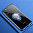 Funda Silicona Ultrafina Carcasa Transparente con Magnetico Anillo de dedo Soporte C01 para Apple iPhone 11 Pro Max Azul