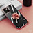 Funda Silicona Ultrafina Carcasa Transparente con Magnetico Anillo de dedo Soporte Z02 para Apple iPhone 13 Mini Oro Rosa