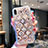 Funda Silicona Ultrafina Carcasa Transparente Flores T01 para Apple iPhone XR Multicolor
