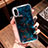 Funda Silicona Ultrafina Carcasa Transparente Flores T26 para Apple iPhone XR Azul