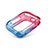 Funda Silicona Ultrafina Carcasa Transparente Gradiente G01 para Apple iWatch 5 44mm Azul Cielo