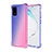 Funda Silicona Ultrafina Carcasa Transparente Gradiente G01 para Samsung Galaxy S20 Ultra Multicolor