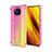 Funda Silicona Ultrafina Carcasa Transparente Gradiente para Xiaomi Poco X3 NFC Rosa