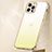 Funda Silicona Ultrafina Carcasa Transparente Gradiente S01 para Apple iPhone 13 Pro Amarillo