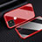 Funda Silicona Ultrafina Carcasa Transparente H01 para Apple iPhone 11 Rojo
