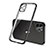 Funda Silicona Ultrafina Carcasa Transparente H01 para Apple iPhone 12 Pro Max Negro