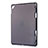 Funda Silicona Ultrafina Carcasa Transparente H01 para Apple New iPad 9.7 (2017) Negro