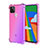 Funda Silicona Ultrafina Carcasa Transparente H01 para Google Pixel 5 Rosa