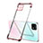 Funda Silicona Ultrafina Carcasa Transparente H01 para Huawei Enjoy 20 5G Oro Rosa