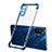 Funda Silicona Ultrafina Carcasa Transparente H01 para Huawei Enjoy 20 Pro 5G Azul