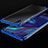 Funda Silicona Ultrafina Carcasa Transparente H01 para Huawei Enjoy 9 Azul