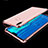 Funda Silicona Ultrafina Carcasa Transparente H01 para Huawei Enjoy 9 Plus Oro Rosa