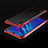 Funda Silicona Ultrafina Carcasa Transparente H01 para Huawei Enjoy 9e Rojo