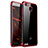 Funda Silicona Ultrafina Carcasa Transparente H01 para Huawei G8 Mini Rojo