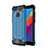 Funda Silicona Ultrafina Carcasa Transparente H01 para Huawei Honor 7A Azul