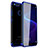 Funda Silicona Ultrafina Carcasa Transparente H01 para Huawei Honor Play 7X Azul