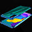 Funda Silicona Ultrafina Carcasa Transparente H01 para Huawei Honor Play4T Azul
