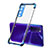 Funda Silicona Ultrafina Carcasa Transparente H01 para Huawei Nova 7 Pro 5G Azul