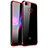 Funda Silicona Ultrafina Carcasa Transparente H01 para Huawei Nova Rojo