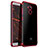 Funda Silicona Ultrafina Carcasa Transparente H01 para Huawei Nova Smart Rojo