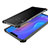 Funda Silicona Ultrafina Carcasa Transparente H01 para Huawei P Smart+ Plus Negro