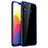 Funda Silicona Ultrafina Carcasa Transparente H01 para Huawei P20 Lite Azul