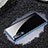 Funda Silicona Ultrafina Carcasa Transparente H01 para Huawei P30 Azul