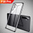 Funda Silicona Ultrafina Carcasa Transparente H01 para Huawei P30 Pro New Edition Negro