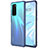 Funda Silicona Ultrafina Carcasa Transparente H01 para Huawei P40 Azul