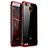 Funda Silicona Ultrafina Carcasa Transparente H01 para Huawei P8 Lite Smart Rojo