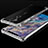 Funda Silicona Ultrafina Carcasa Transparente H01 para Nokia 7.1 Plus Plata