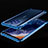 Funda Silicona Ultrafina Carcasa Transparente H01 para Nokia 9 PureView Azul