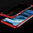 Funda Silicona Ultrafina Carcasa Transparente H01 para Nokia X5 Rojo