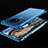 Funda Silicona Ultrafina Carcasa Transparente H01 para OnePlus 7T Azul