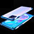 Funda Silicona Ultrafina Carcasa Transparente H01 para Oppo A73 5G Azul