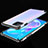 Funda Silicona Ultrafina Carcasa Transparente H01 para Oppo A73 5G Negro