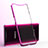 Funda Silicona Ultrafina Carcasa Transparente H01 para Oppo Find X Super Flash Edition Rosa Roja